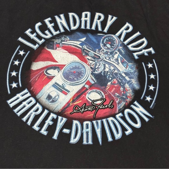 Harley Davidson Scott Jacob's Limited Edition Biggs San Marcos CA Men’s Sz 3XL - Picture 5 of 7